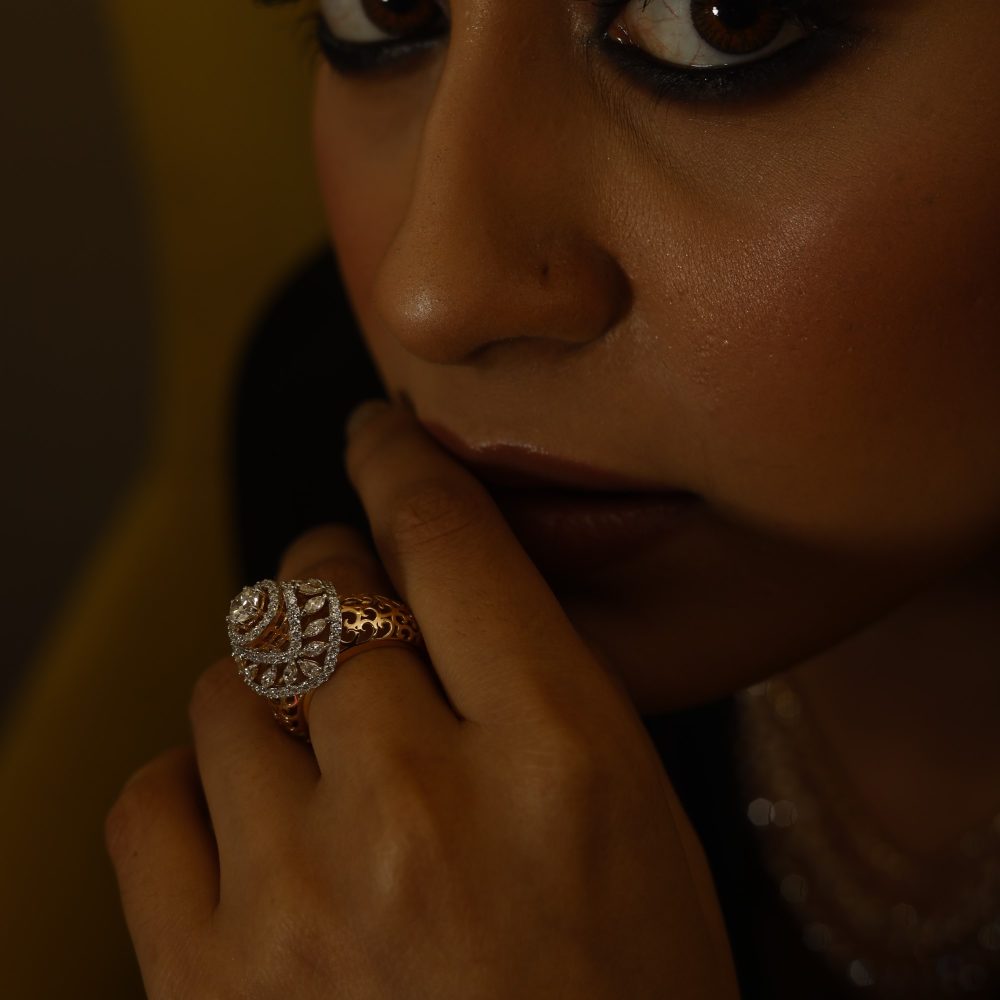 Diamond Ladies Ring - Image 2